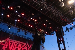 Anthrax performs at Riot Fest Chicago on September 11, 2015 in Chicago, Illinois