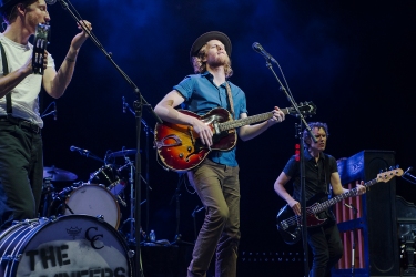The Lumineers performs at 101WKQX Piqniq on June 18, 2016