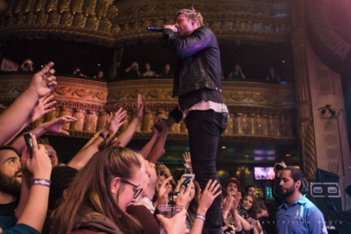 Switchfoot performs at House Of Blues in Chicago, IL on September 30, 2016.